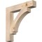 Ekena Millwork Imperial Block Smooth Bracket, Douglas Fir, 5 1/2"W x 34"D x 34"H BKT06X34X34IMP05SDF - alternate 1